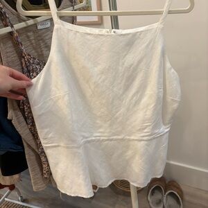 NEW Ann Taylor Linen Blend Blouse